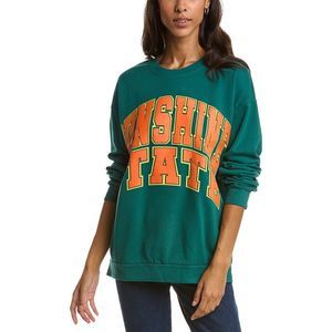 Project Social T Green Crew Neck Sweater